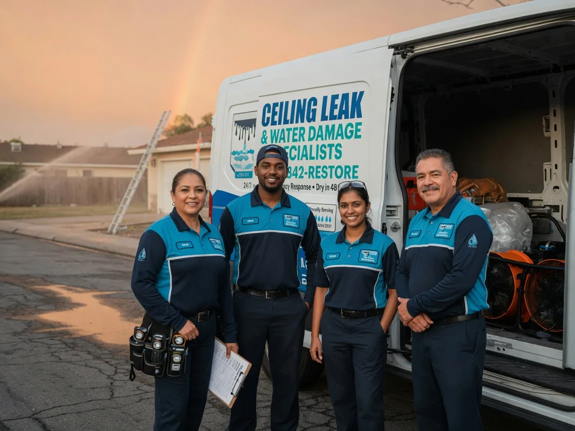 Ceiling Leak Cleanup company in Galveston, IN