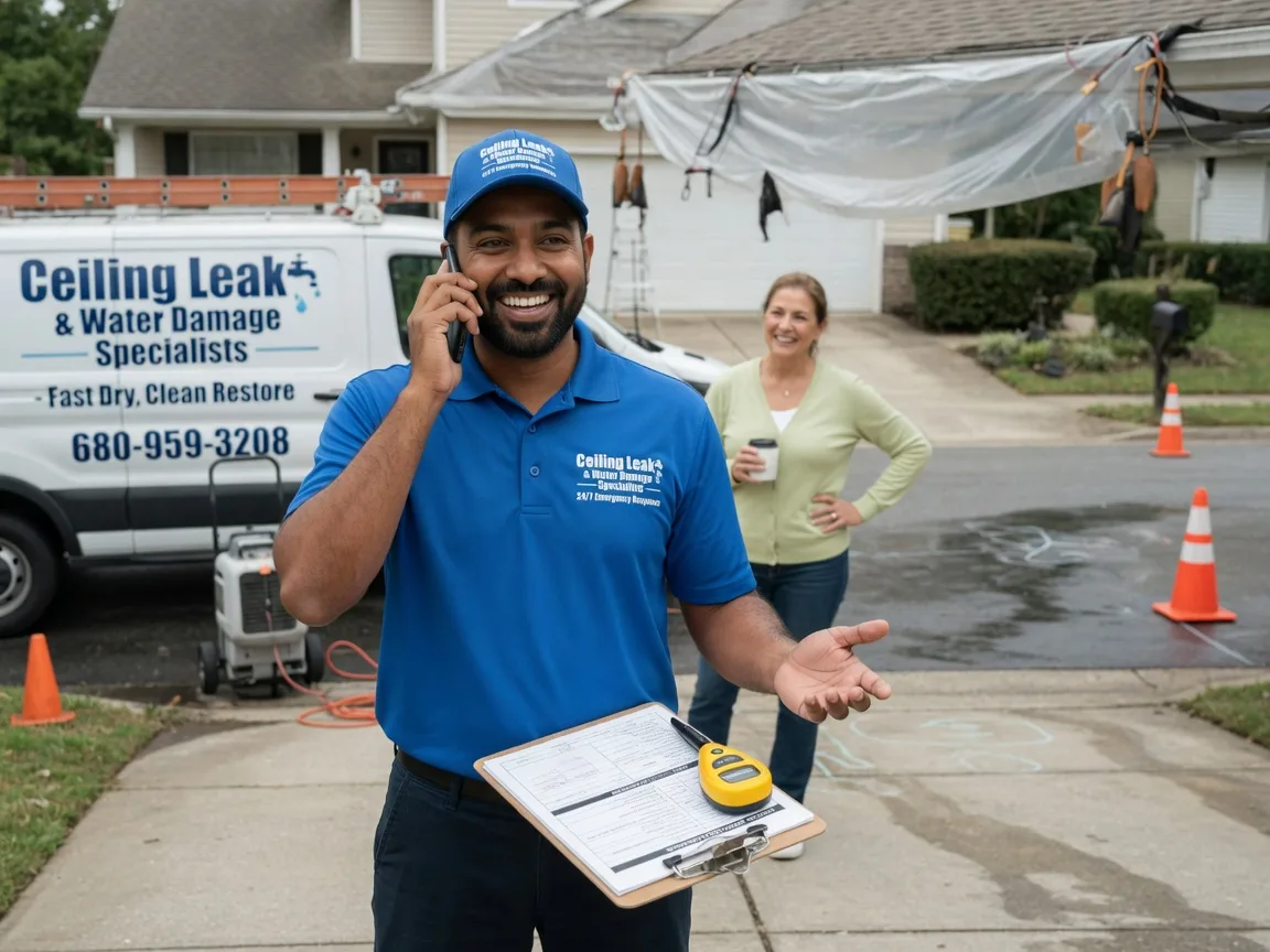 Ceiling Leak Cleanup Galveston, IN FAQs